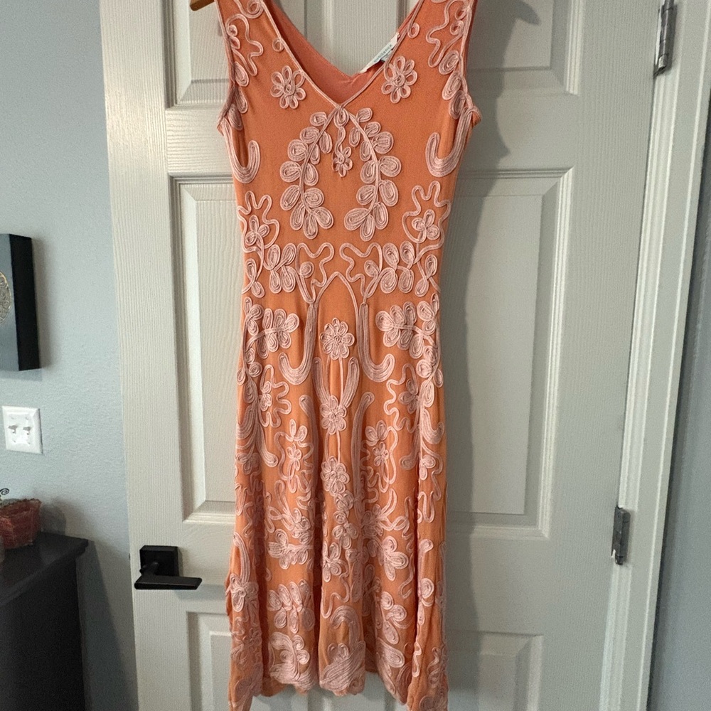 Sundance Elegant Embroidered Dress
